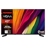 thumbnail of Telefunken D43U790B2CW Fernseher 43 Zoll Smart TV VIDAA 4K UHD, HDR Dolby Vision, HD+ (2026)