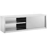 thumbnail of Royal Catering Armario de pared en acero inoxidable - 200 x 45 cm -  - 30 kg