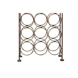 thumbnail of Biscottini Portabottiglie per vino - Cantinetta porta bottiglie vino metallo - Espositore vino 24 bottiglie - Portabottiglie ferro battuto 106x36 cm