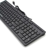 thumbnail of Tastiera Cablata Usb Con Filo Da Scrivania Sottile Slim Ufficio Economica Pc