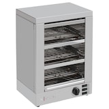 thumbnail of Tostador de tres pisos. Marca KREA. Resistencias blindadas. Temporizador.