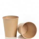 thumbnail of VASOMADRID S.L., Vaso cartón 8oz, Caja de 1000 uds en bolsas de 50 uds, 240 ml, kraft, ref. smrk8