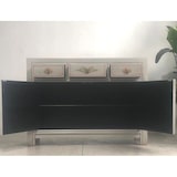 thumbnail of OPIUM OUTLET Möbel Kommode Schrank Sideboard Hochzeitsschrank "VintageFog" 33082-12 hellgrau asiatisch chinesisch orientalisch