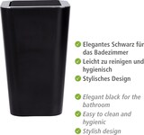 thumbnail of WENKO Schwingdeckeleimer Mod. Candy Black, 6 Liter