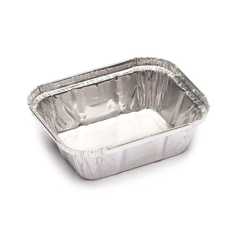 MONOUSO - Bandeja Aluminio 250ml 12,8x10x3,2cm (100 Uds)