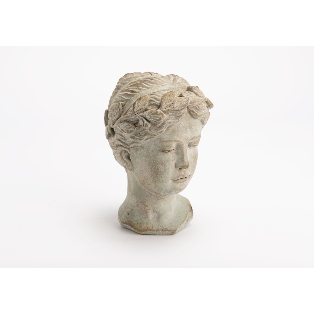 Buste femme en pierre -  Gris Autre forme Pierre Reconstituée Amadeus 15.00x16.00 cm