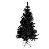 thumbnail of Künstlicher Weihnachtsbaum inkl. Ständer Tannenbaum Christbaum schwarz 120cm : 120 cm
