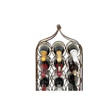thumbnail of Biscottini Portabottiglie per vino - Cantinetta porta bottiglie vino metallo - Espositore vino 24 bottiglie - Portabottiglie ferro battuto 106x36 cm