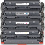 thumbnail of 4 Toner Set für HP Color LaserJet Pro MFP M 450 Series Gigao-Tonerkassetten alle Farben 415X kompatibel MFP-M450 Series