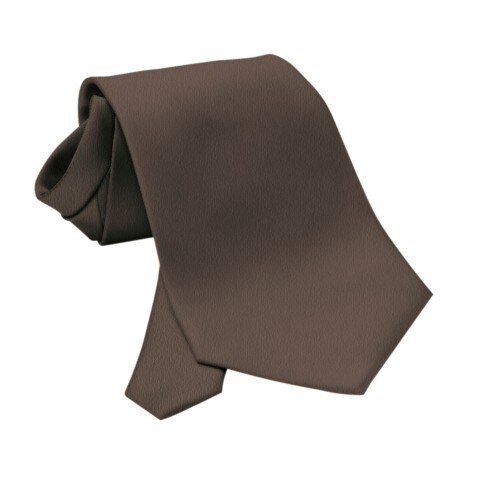 914 - Krawatte : toffee 65% Polyester 35%Baumwolle 220 g/m²