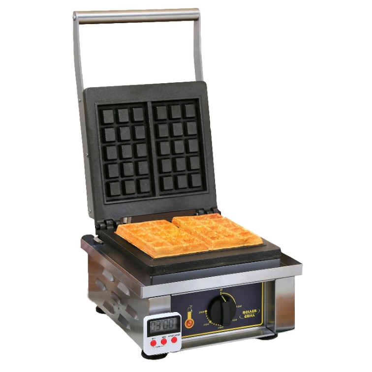 Roller Grill Waffeleisen, Brüsseler Waffelform, Abmessung 305 X 440 X 230 Mm (Bxtxh)