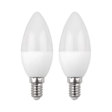 thumbnail of Pack 2 Lampadine LED a Candela E14 6W Equi.40W 470lm 4000K 25000H 7hSevenOn Premium