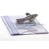 thumbnail of Badge avec pince et épingle 75x40mm / 24 pièces, 121260