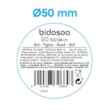 thumbnail of Bidasoa Gio Bol Ovale En Grès 15 X 12,5 X 4 Cm Gris