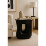 thumbnail of SIT Möbel Beistelltisch | mit offenem Fach | Mango massiv schwarz | B 40 x T 36 x H 41 cm | 14772-11 | Serie BLACK SMOOTH