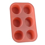 thumbnail of Muffinform für 6 Muffins Platinum Silikon rosa Backform Cupcake