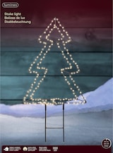 thumbnail of LED Gartenstecker Weihnachtsbaum 40cm Metall Outdoor Weihnachtsbeleuchtung Gartendeko Weihnachtsdeko Gartenbeleuchtung Weihnachten Garten Warmweiß