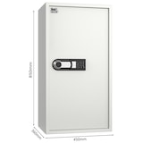 thumbnail of Profirst Möbeltresor Guardian 6 Elektronikschloss Silber