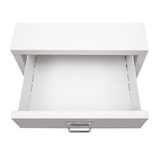 thumbnail of Rollcontainer | HxBxT 75x40x41cm | Metall 5 Schubladen | Weiß | Schubladenschrank Stahlschrank Aktenschrank