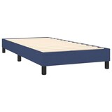 thumbnail of vidaXL Boxspringbett mit Matratze & LED Blau 90x200 cm Stoff
