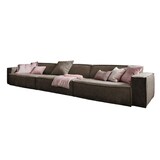 thumbnail of KAWOLA Sofa SAMU Riesensofa Stoff dunkelbraun
