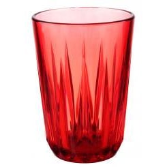 APS Trinkbecher "CRYSTAL", rot 0,15 l, Tritan