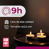 thumbnail of COM-FORT HOUSE- Velas Blancas | Pack velas de 480 Unidades | Tealight | 9 Horas de Duración | Velas Decorativas Sin Perfume |