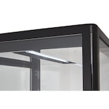 thumbnail of GastroHero Kühlvitrine ECO – 78 Liter, schwarz, mit LED-Beleuchtung und 3 höhenverstellbaren Rosten, energiesparend, ideal für Gastronomie & Verkauf