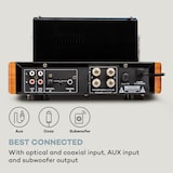 thumbnail of Amp VT Röhrenverstärker HiFi-Verstärker 2x35W RMS BT Opt./Koax./AUX-In Roségold-Metallic