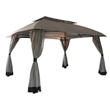 thumbnail of CRO Gazebo rettangolare in acciaio e poliestere 200g PA coating  beige