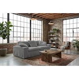 thumbnail of KAWOLA Sofa NETTA 4-Sitzer Bezug abziehbar Cord grau