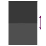 thumbnail of vidaXL Verdunkelungsrollo Schwarz 160x230 cm Stoffbreite 156,6 cm