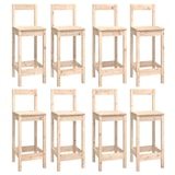 thumbnail of vidaXL 9-tlg. Bar-Set Massivholz Kiefer