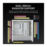 thumbnail of Boîtier Pc - Corsair - Série Frame 4000d - Moyen-tour - Blanc