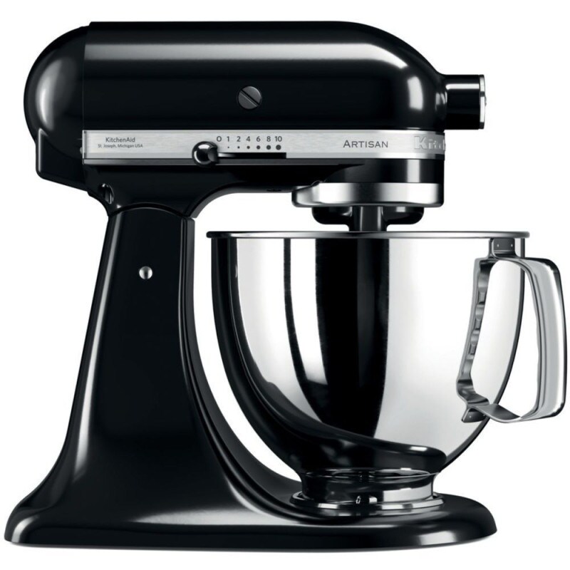 Kitchenaid Artisan 5ksm125eob - Robot Multi-fonctions - 300 Watt - Noir Onyx
