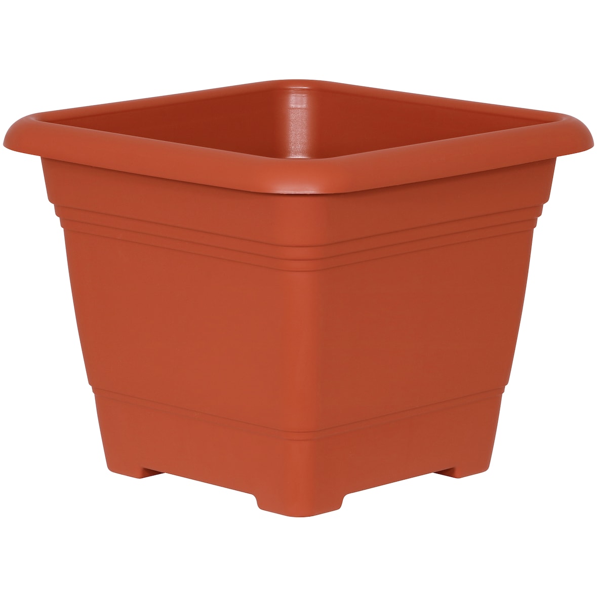 Geli Planter Nora 33 Pflanztopf Terrakotta quadratisch 33x33cm Kunststoff