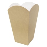 thumbnail of MONOUSO - Scatola Pop Corn Mediano Kraft 90g 7,8x10,5x18cm (350 Pezzi)