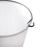 thumbnail of GILAC Seau rond gradué - 14 L - Blanc G615521