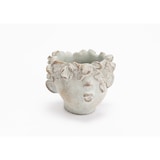 thumbnail of Cache pot enfant bisous petit modèle -  Gris Rond Pierre Reconstituée Amadeus 10.50x9.50 cm