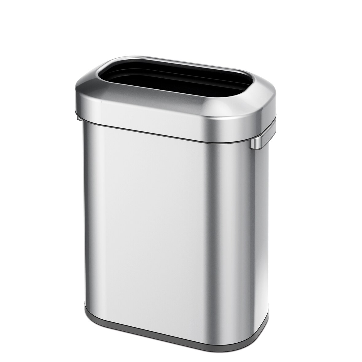 EKO RVS-afvalemmer Roestvrij-staal 330 mm 505 mm 700 mm zilver