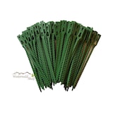 thumbnail of Pflanzenbinder 100 Stück Grün 130mm - Garten Bindebänder Rankhilfe Pflanzenclips Fixierer Set