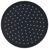 thumbnail of Helloshop26 - Soffione doccia a pioggia soffione doccia accessorio per il bagno acciaio inox 25 cm rotondo nero 02_0002073