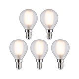 thumbnail of Paulmann Filament 230 V Sphérique LED E14  5x470lm 5x4,8W 2700K  Dépoli 29097