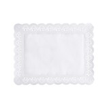 thumbnail of 4000x Spitzenpapiere eckig 34 x 26 cm weiss
