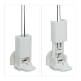 thumbnail of Relaxdays Plissee Rollo ohne Bohren, Klemmfix zum Kleben, Faltrollo lichtdurchlässig, Faltstore grau, BxH: 80 x 130 cm