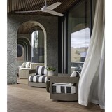 thumbnail of Outdoor Energiespar Deckenventilator Polis Weiß 132