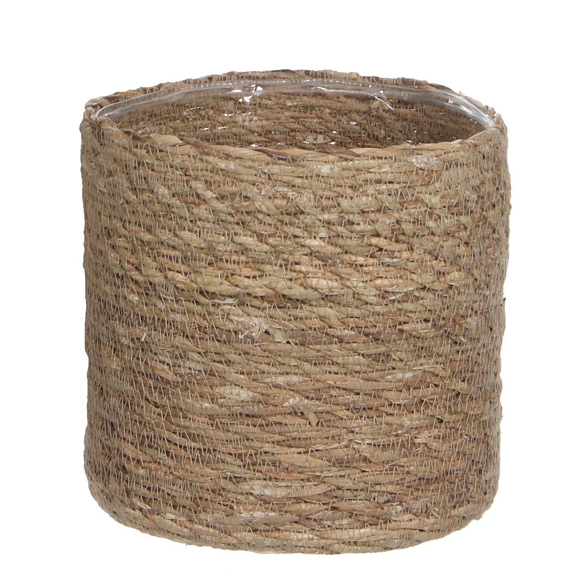 Mica Decorations Atlantic - Panier - H 20 x Ø 20 cm - Marron clair