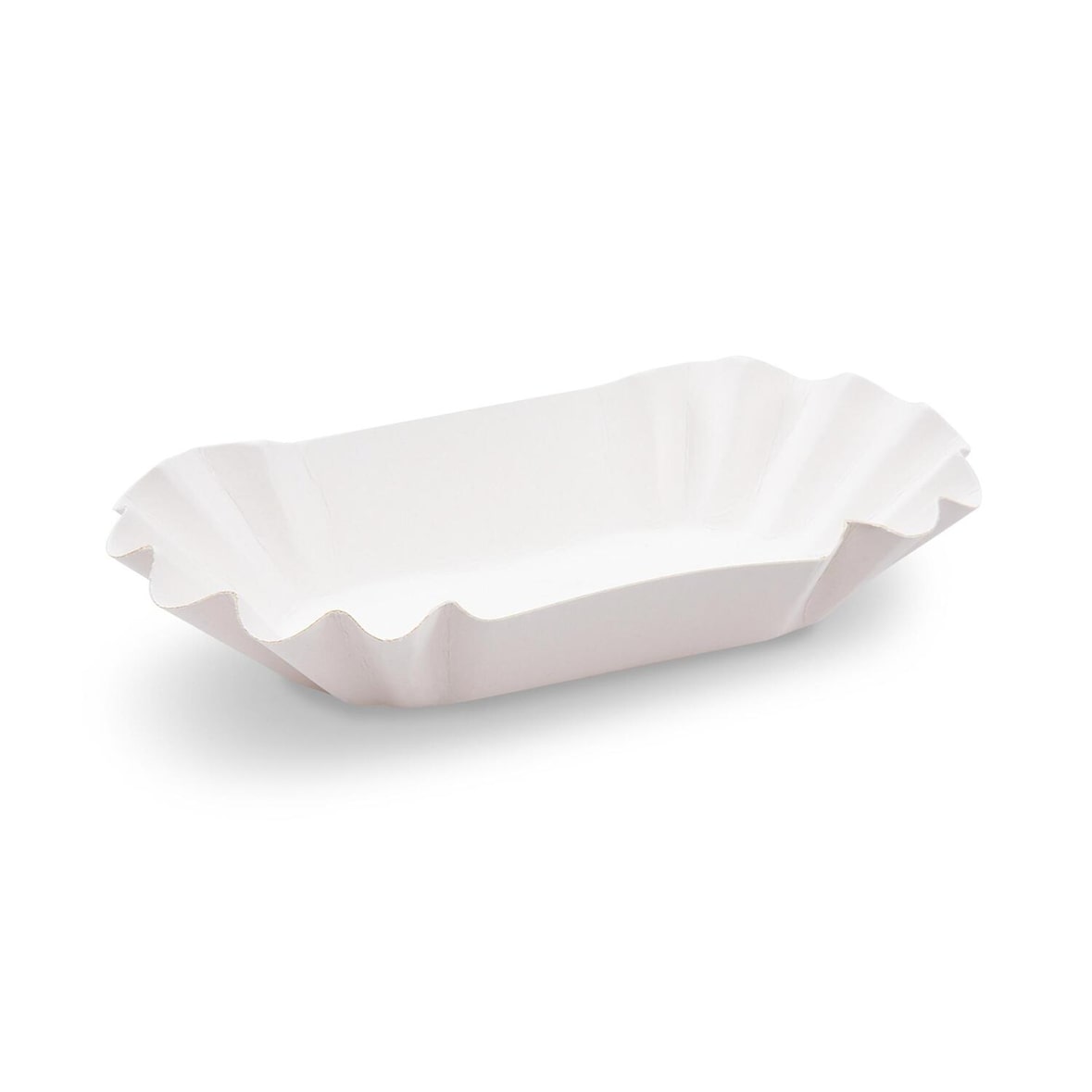 500x BIONATURE Pappschalen aus Frischfaser oval 17,5 x 10 x 3 cm fettdicht