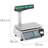 thumbnail of Steinberg Systems - Steinberg Systems SBS-EBS-101 Balance de contrôle 30 kg / 15 g avec calcul de prix, étiquettes et écran LCD - Balance industrielle