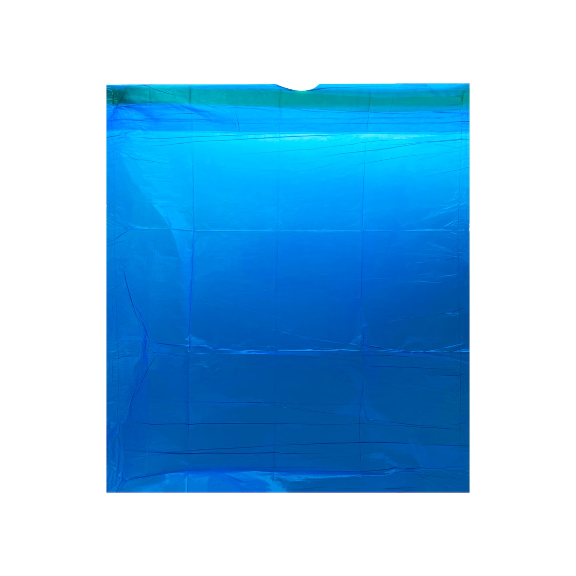 Metro Professional, Sacco spazzatura, polietilene alta densità, cm 50x60, azzurro